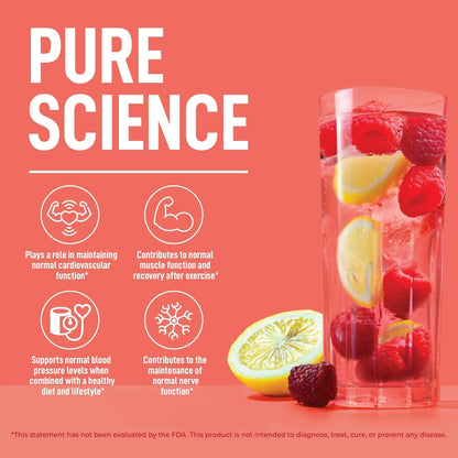 Keto Electrolytes Powder No Sugar - Sugar Free Electrolytes - Keto Hydration Electrolytes - Made in USA - Delicious Raspberry Lemonade Flavor - Mixes Easily No Clumps